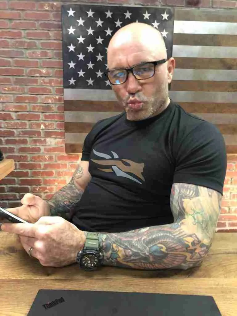 Joe Rogan with glasses