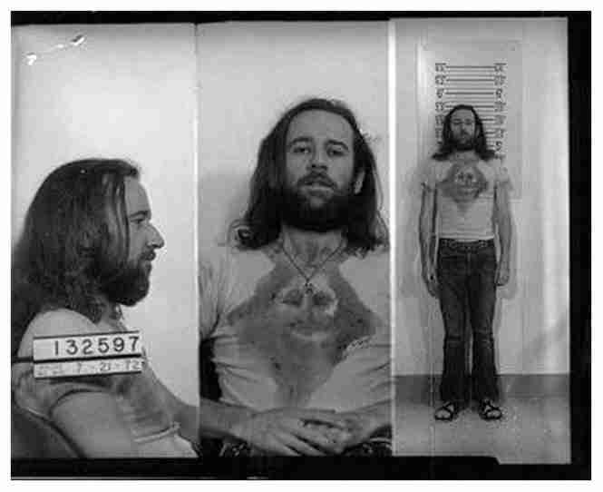 George Carlin Mugshot