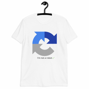 I'm Not a Robot - Short-Sleeve Unisex T-Shirt