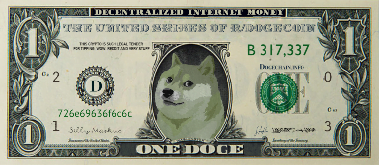 doge sticker elon musk - doge bill - dollar bill doge (new)