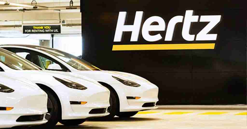 rent a tesla at hertz tesla rental