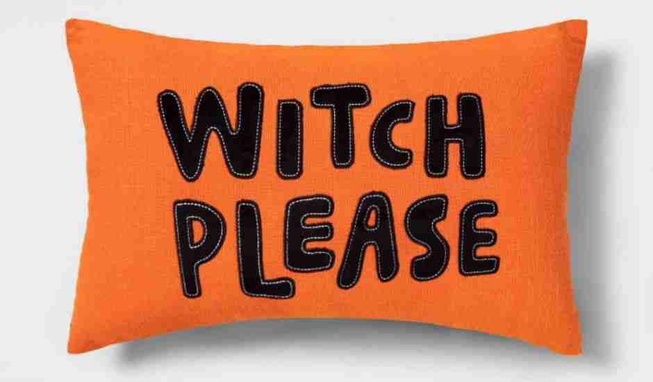 Witch Please Pillow - Best Target Halloween Decor 2022