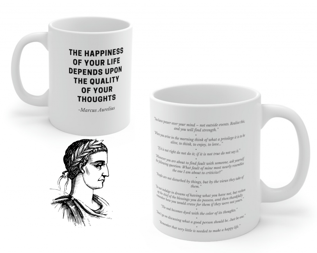 stoic mug - stoic quotes mug