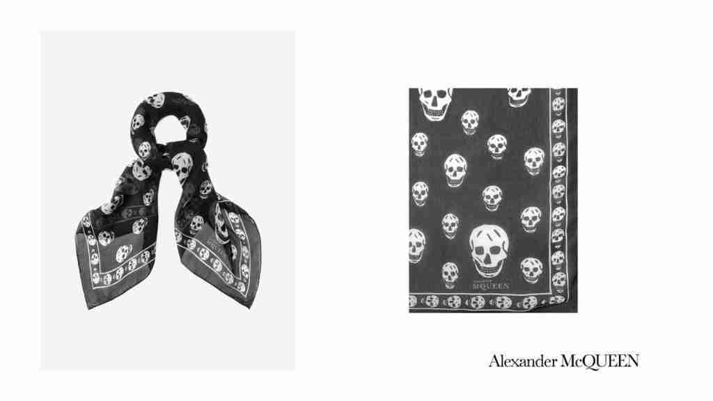 Alexander McQueen Skull Scarf