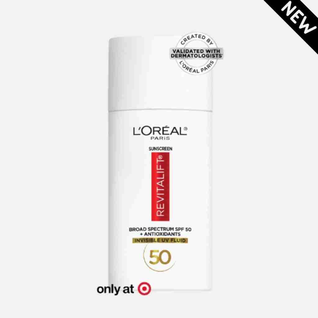 L’Oréal Paris Revitalift Clinical Vitamin C UV Fluid SPF 50+ Moisturizer target