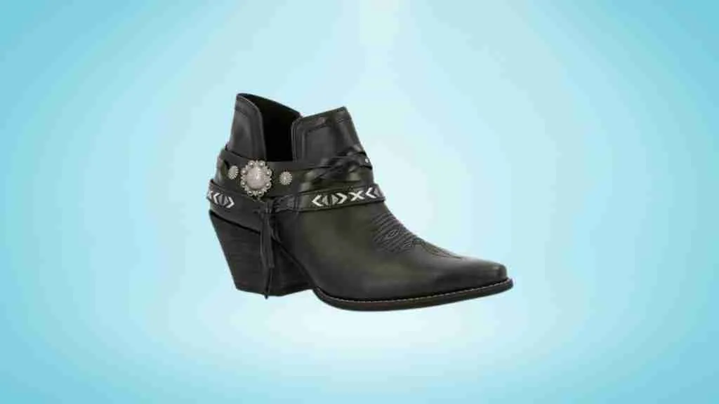 Crush by Durango Black Western Bootie