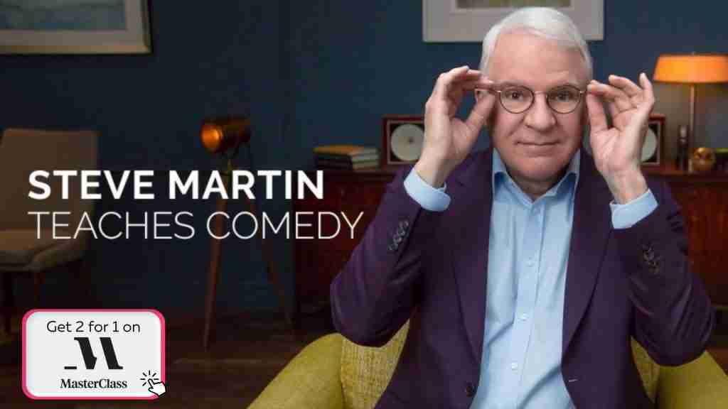 Steve Martin MasterClass promo code