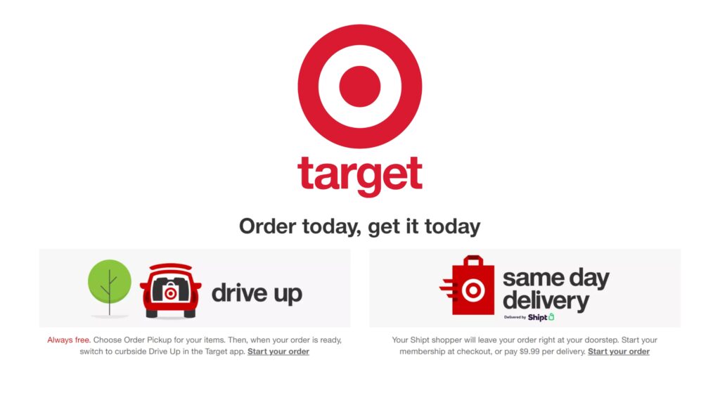 target free delivery