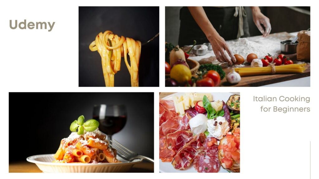 Italian Cooking for Beginners Udemy