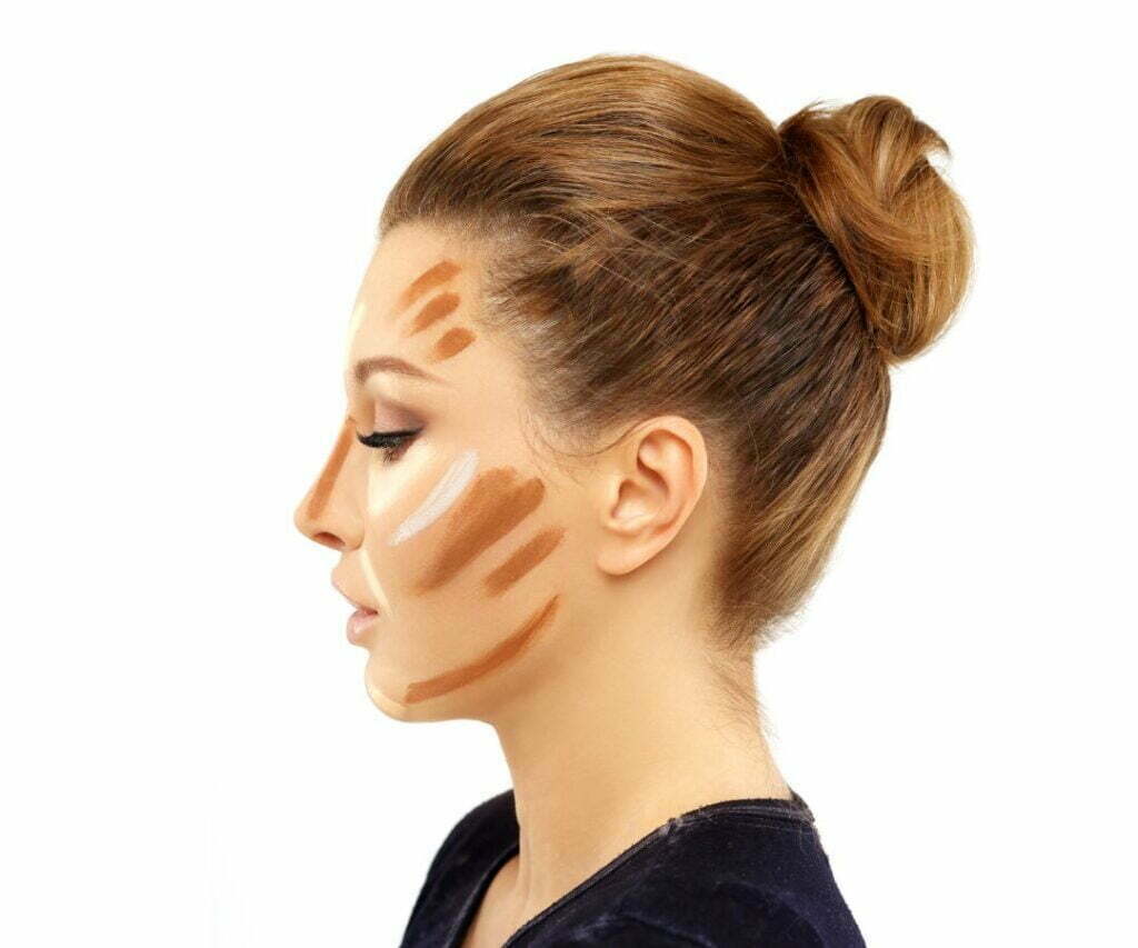 latte makeup contour