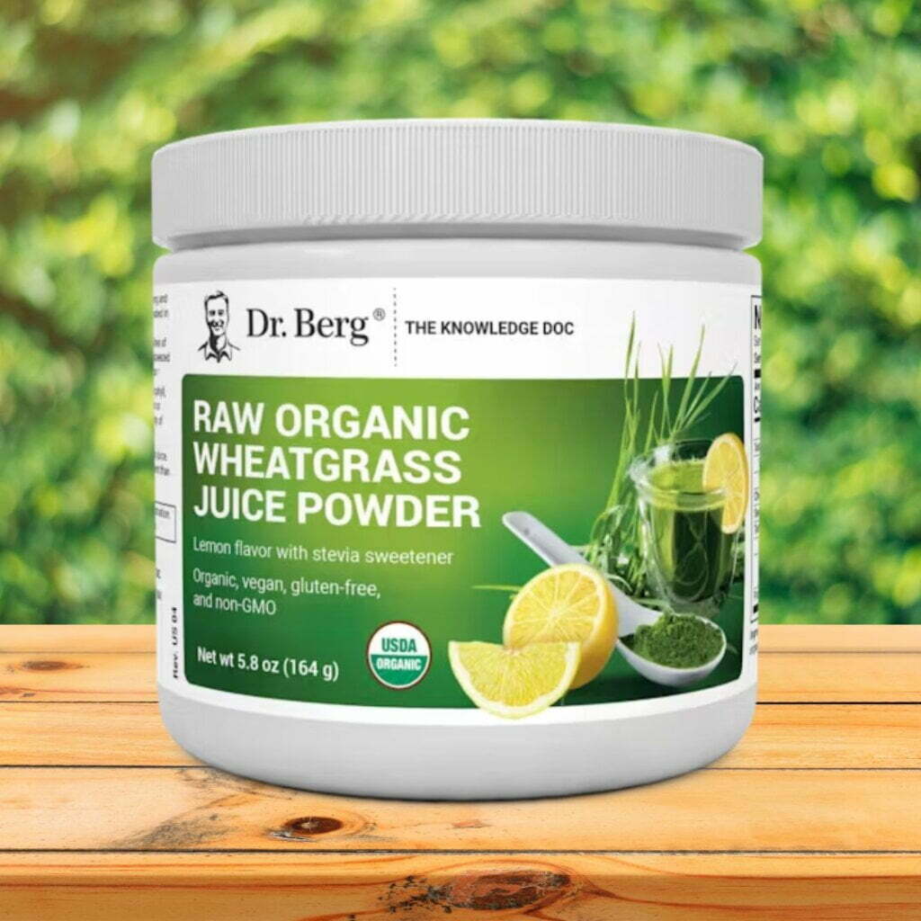 Dr. Berg's Organic Wheat Grass Juice Powder