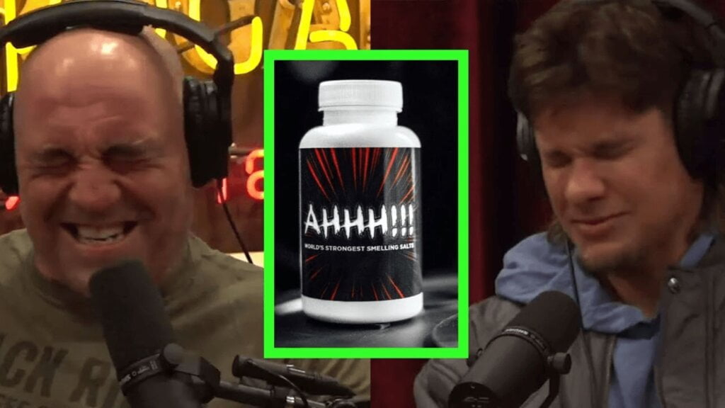 Joe Rogan and Theo Von Smelling Salts