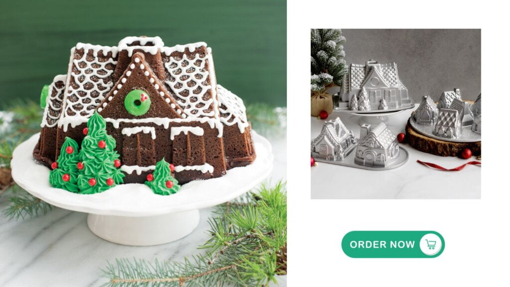 Christmas Baking Pans - Nordic Ware Gingerbread Loaf Pan