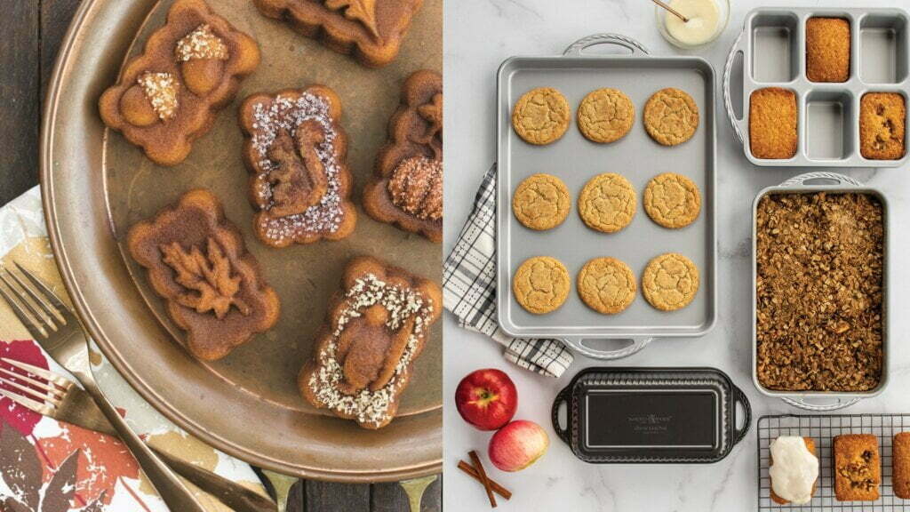 mini loaf pans - Christmas Baking Pans