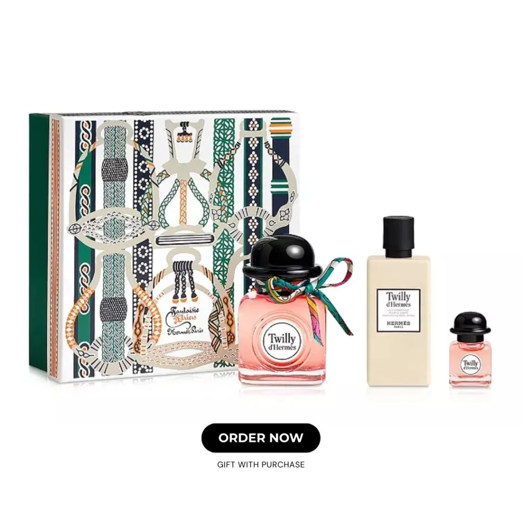 hermes perfume gift set twilly