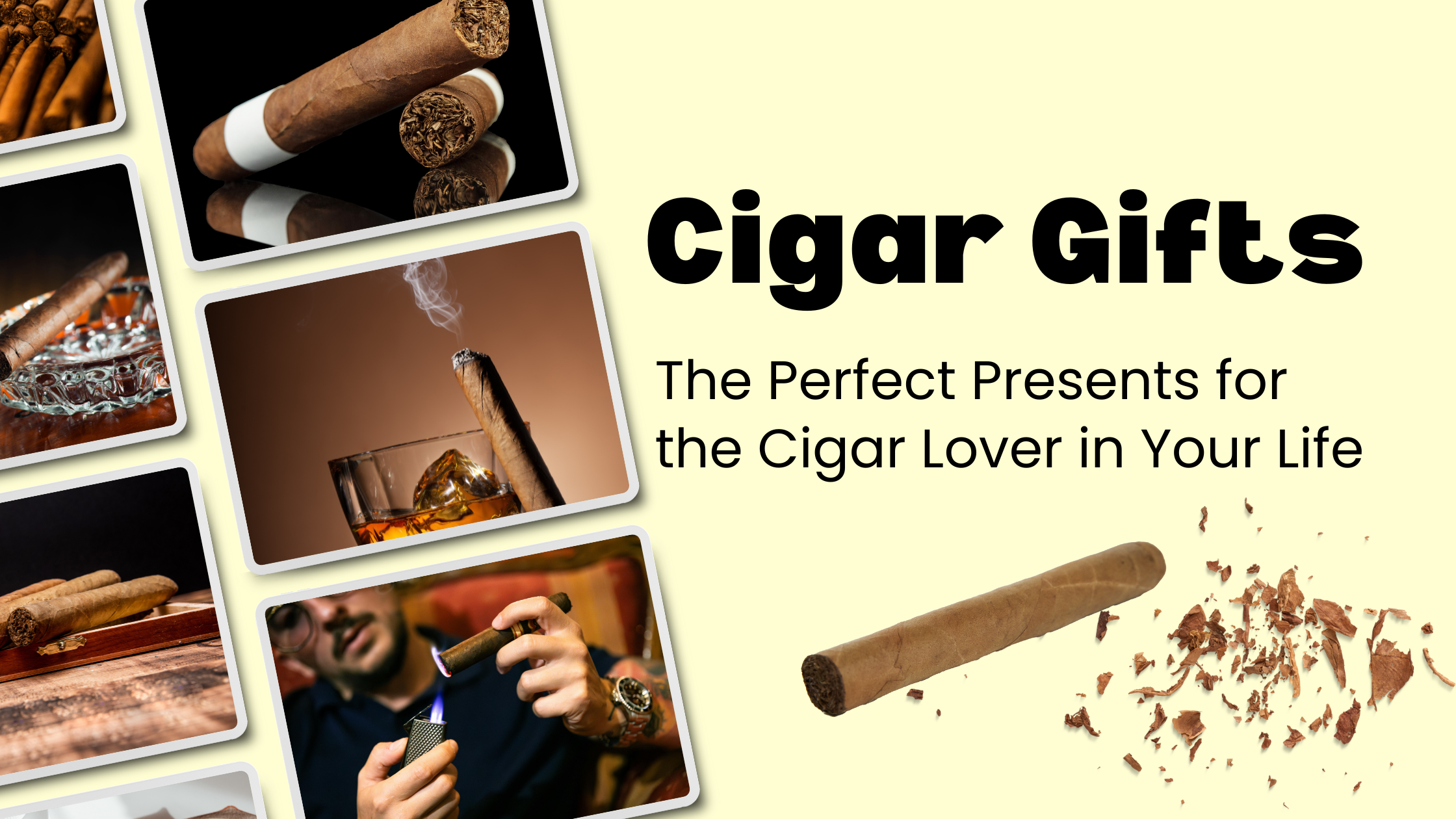 Cigar Gifts – The Perfect Presents for the Cigar Lover in Your Life