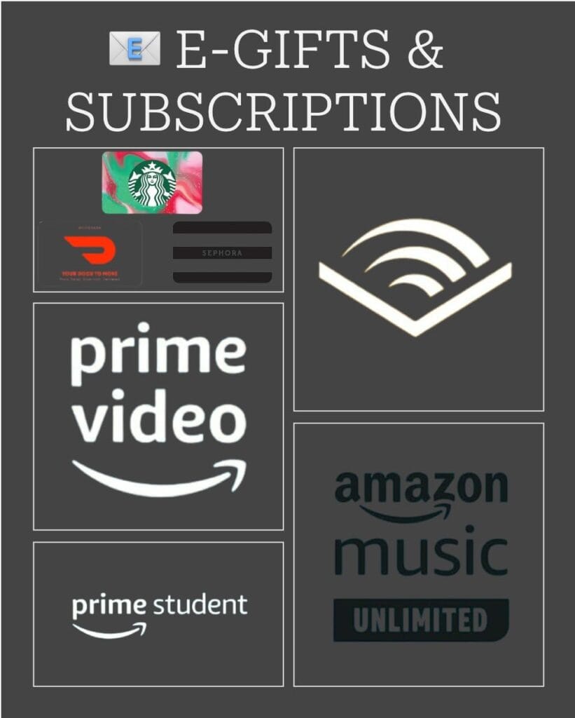 E-Gifts & Subscriptions Everyone Will Love