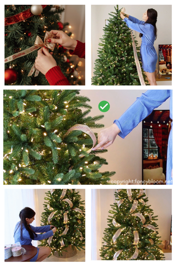 How to Decorate a Christmas Tree with Ribbon – My Favorite Holiday Tips